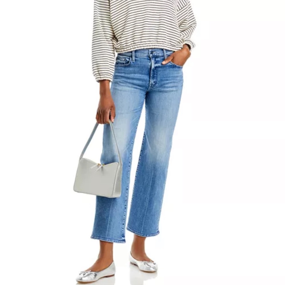 Mother Denim✨ Rambler Zip Ankle Straight Leg Jeans